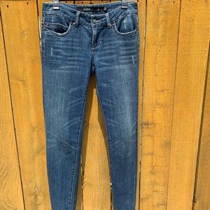 Celebrity Pink Medium Washed Skinny Jeans